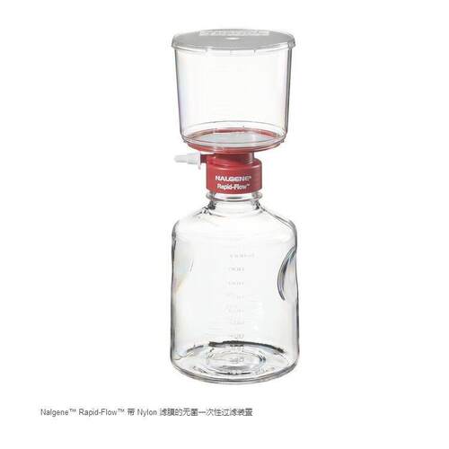 Nalgene耐洁157-0045 250ml过滤装置SFCA滤膜孔径0.45um真空过滤
