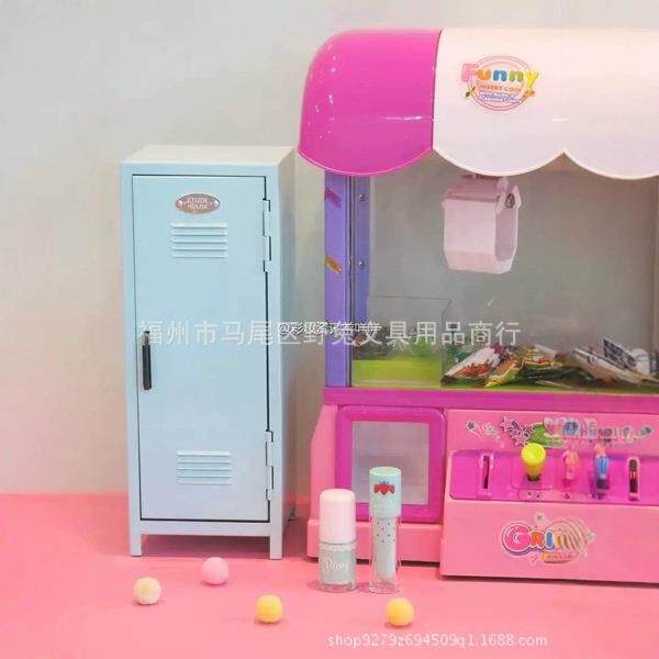 爱丽小屋收纳柜 桌面收纳 少女收纳柜 爱丽小屋铁柜 少女心收纳