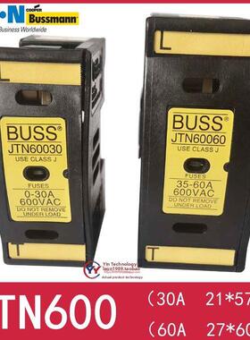 EATON/BUSSMANN保险丝座 JTN60060/60030/JT60060/60030 30A/60A