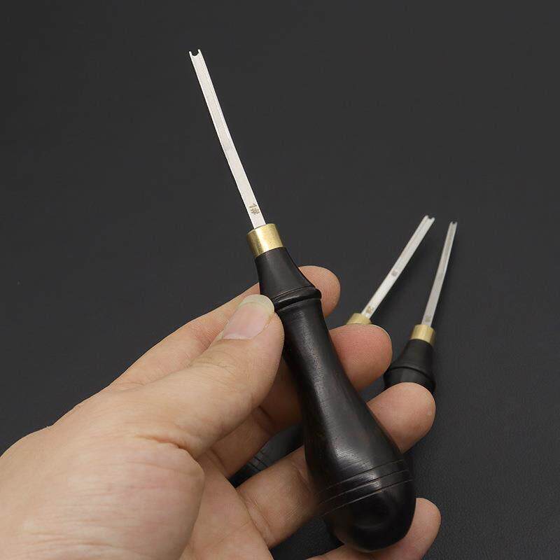 皮木革削边器檀柄D2钢刀41014头植鞣革倒角边di作y手工皮具修制工