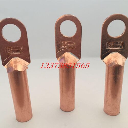 DT35铜鼻子35平方线耳接线端子接头超值正品35mm紫铜DT-35