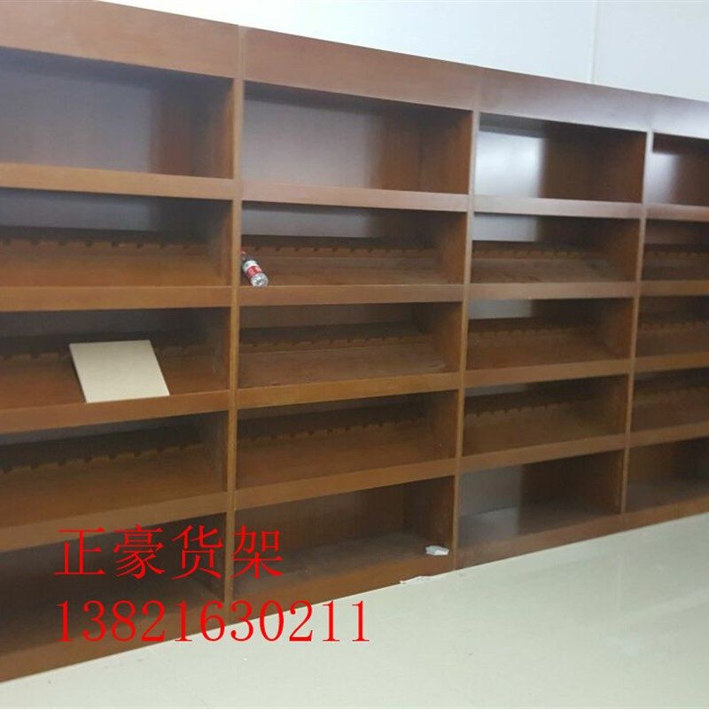 红酒展柜啤酒展柜高档红酒展示柜红酒货架烤漆展柜木制实木展柜