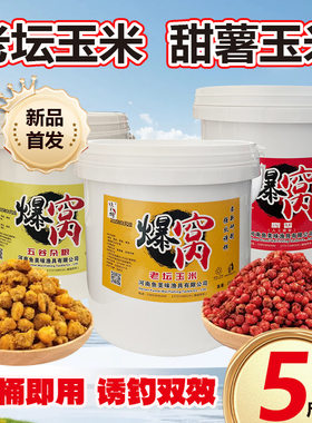 老坛发酵甜薯玉米鲤鱼野钓大鱼