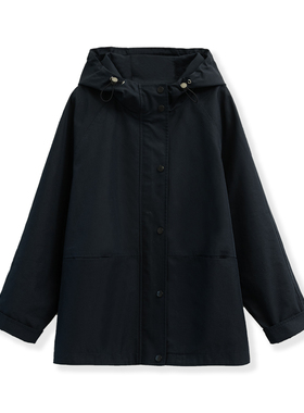 【花花推荐】轻奢原创女士休闲宽松连帽外套1688-353-9089