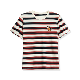 花花推荐 361 时尚 T恤6519 A953 条纹金丝猴短袖