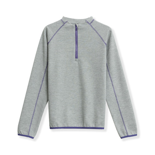【花花推荐】华夫格明线撞色半拉休闲服9437-6C10826