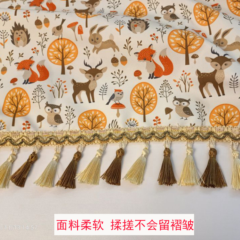 一米小古筝防尘罩儿童卡通琴布80 110cm小筝罩可定制 163165琴罩图片