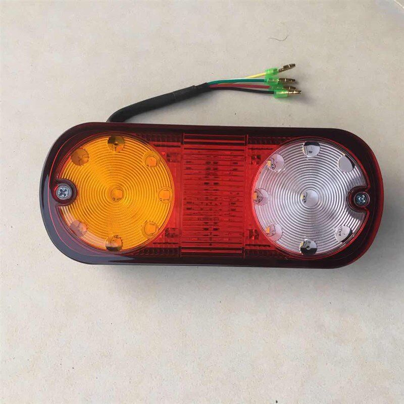 新源轮式挖掘机B65 75W-8-9轮挖新款LED24V三色尾灯总成 原厂配件