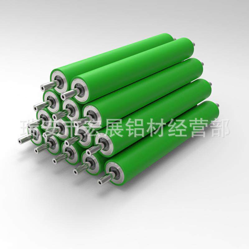 吹膜机制袋机覆膜机配件丁青橡胶辊聚氨酯PU胶辊防粘铝辊