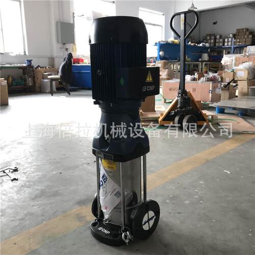 轻型立式不锈钢增压水泵CDM1-22冷热水循环管道泵DN25
