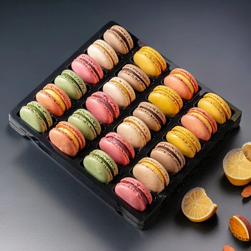 蒂艺茗马卡龙甜点24粒正宗法式西式糕点小吃烘培店自助餐厅小蛋糕
