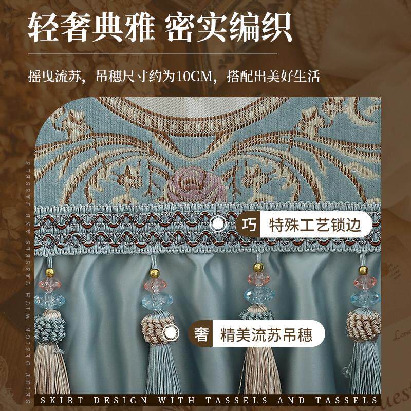 欧式电脑罩防尘罩盖布台布主机液晶显示器键盘盖布屏幕蒙布电脑套