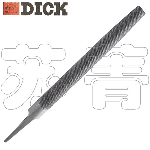 德国DICK半圆锉刀250mm 200mm 中齿锉 细齿锉 粗齿锉