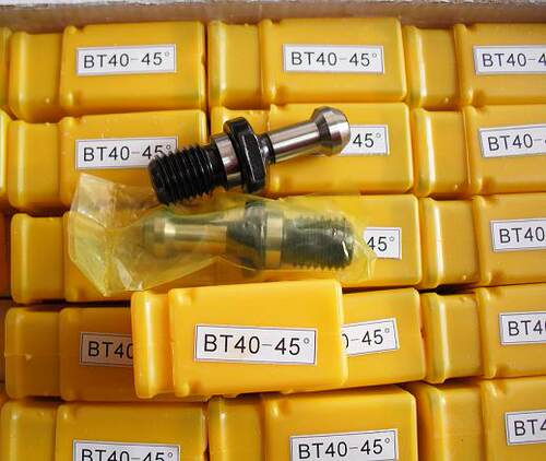 BT40-45度数控刀柄配套拉钉BT40/BT30/BT50