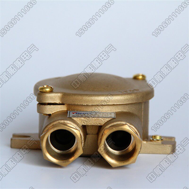 上海亮舟/海星/沪乐船用铜质接线盒JXH202金属水密防水盒IP56正品