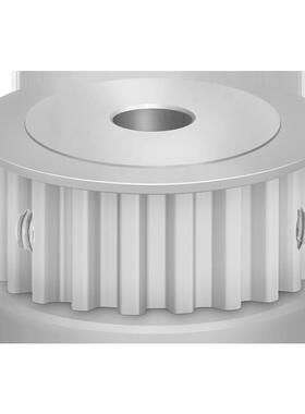 S5M14齿 两面平同步轮 槽宽17 AF型 同步皮带轮型新款14S5M150-A