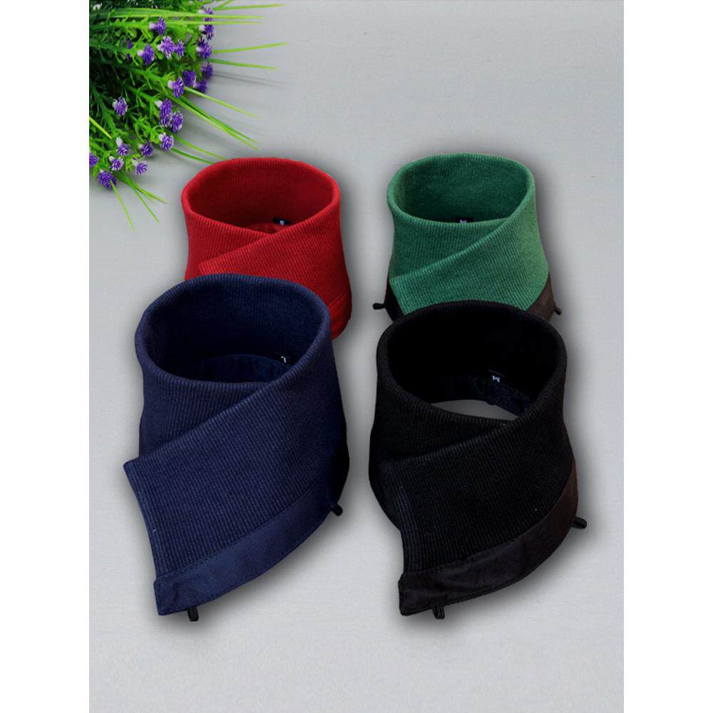 男女通用秋冬季棉服防脏领可拆卸防油腻假领子防风制服风衣螺纹棉