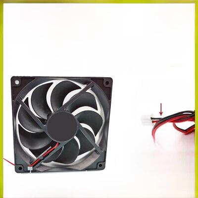 12025大风量USB镰刀九叶5V12V24V变频直流无刷机箱路由器散热风扇