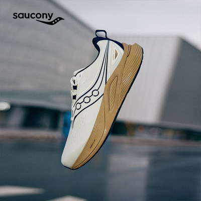 Saucony索康尼TEMPUS3 WATERPROOF防水版坦途3稳定支撑缓震跑鞋男