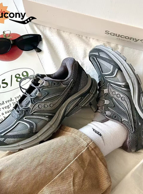 Saucony索康尼KINVARA 4 RE SE舒适轻便运动鞋网面男鞋复古休闲鞋