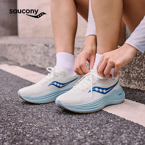 Saucony索康尼PHOENIX INFERNO火鸟5轻便减震运动鞋情侣百搭跑鞋