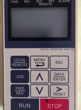 Yaskawa安川变频器面板F7 G7 L7 E7控制面板JVOP-160操作器显示屏