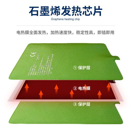 爬宠加热垫宠物耐咬电热垫暖垫防抓防漏电狗狗猫咪小型恒温发热片