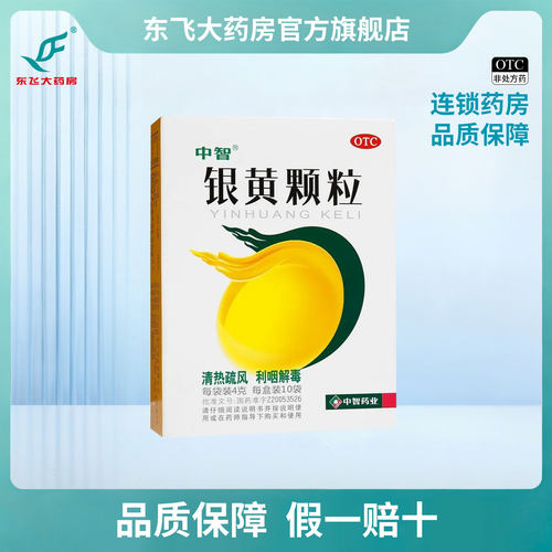 [中智]银黄颗粒4g*10袋/盒