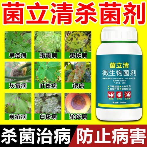 菌立清杀菌剂官方旗舰店微生物菌剂植物通用果树辣椒病毒病专用药