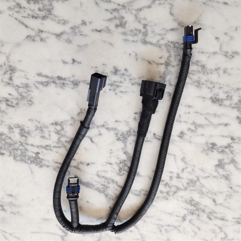 适配解放j6p南方版驻车空调冷凝器电子风扇电阻电线插头jh6龙v悍v
