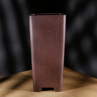 新款特高特大号名家老艺人朱永南高四方手工制千筒签筒悬崖盆景盆