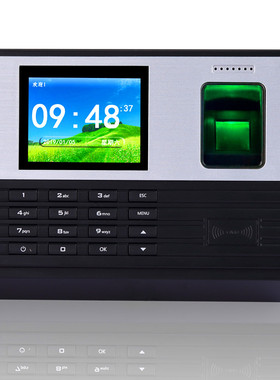 真地A-L355BS云考勤指纹考勤机 替代真地A-C071 A-C061  英文