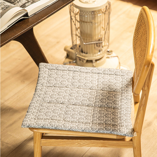 阳春小镇椅垫坐垫正方形座垫办公室家用四季木椅餐椅红木椅中式椅