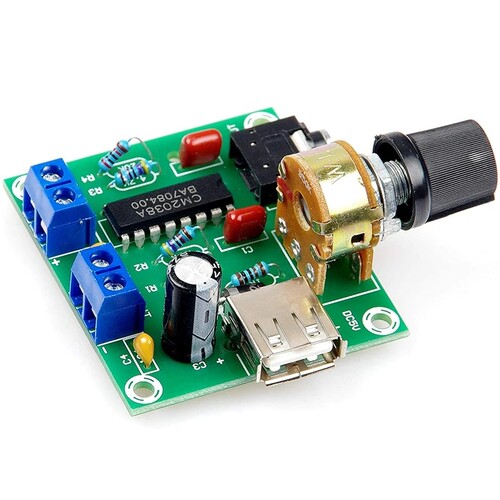 5V 交直流 USB供电小功放 PM CM2038功放板 5Wx2高保真成品板