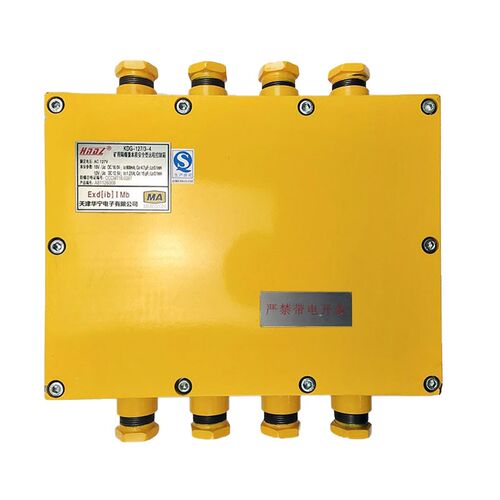 天津华宁电子KDG-127/3-4-CON矿用隔爆兼本质安全型远程控制箱-SS