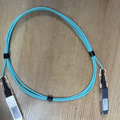 100G有源光缆万兆AOC光纤堆叠线QSFP28直连线带模块QSFP-100G-AOC