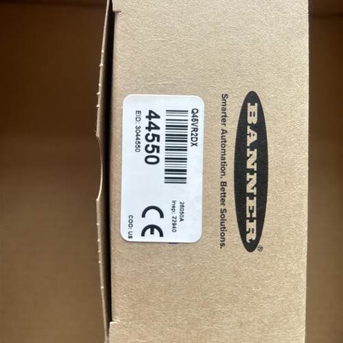 BANNER/美国邦纳传感器全新正品:Q45VR2DX,现货实拍,欢迎来询