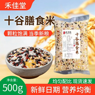 禾佳堂十谷膳食米500g当季新粮颗粒饱满营养均衡杂粮