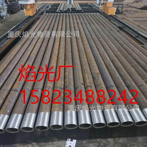 重庆注浆导管钢花注浆管车丝管棚管钢R780地质管本厂直销