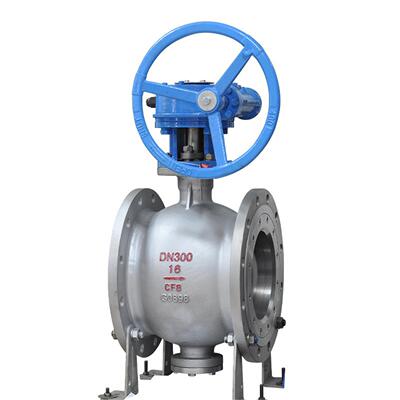 铸钢手动偏心半球阀PQ340H气动半球阀耐磨高温卸灰球阀颗粒切断阀