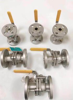 台湾中山铁王国标法兰球阀Q41F-25P不锈钢法兰球阀国标硅溶胶精铸