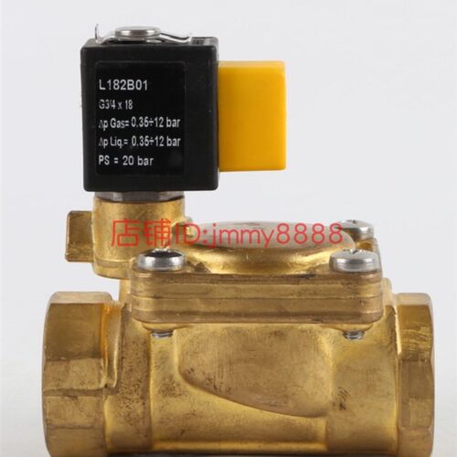 SIRAI电磁阀L182B01-ZB10A口径3/4意大利犀利原装