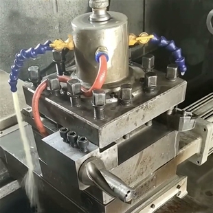 数控机床刀架分水器 U钻暴力钻中心出水镗刀座刀片冷却管四工位