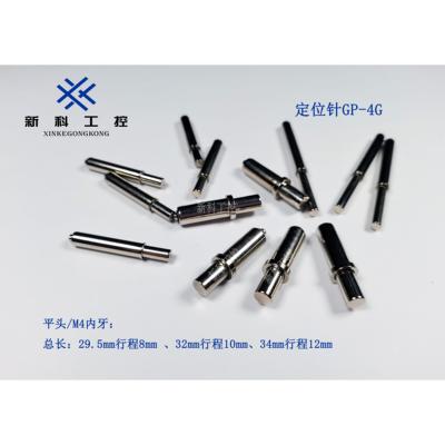 华荣探针GP-4G 34L 定位探针M4内牙弹簧定位PIN外径7.0MM测试治具