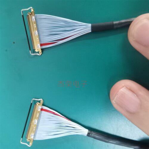 I-PEX20634-40p电子线+同轴线EDP屏线四川成都混合线定制
