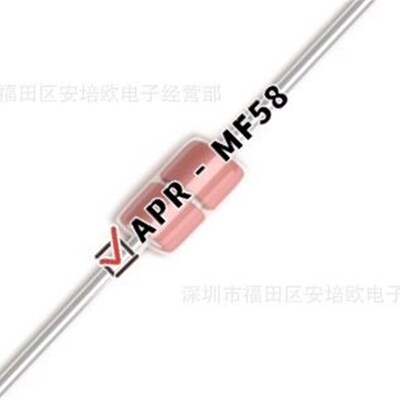 NTC热敏电阻 玻封MF58-103J 二极管封装 10K5%B值3950K3435K