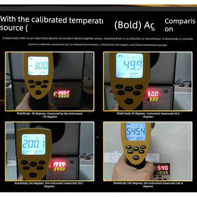 高温红外线测温仪工业温度计泰克曼TD1350/1500激光测温枪TM910