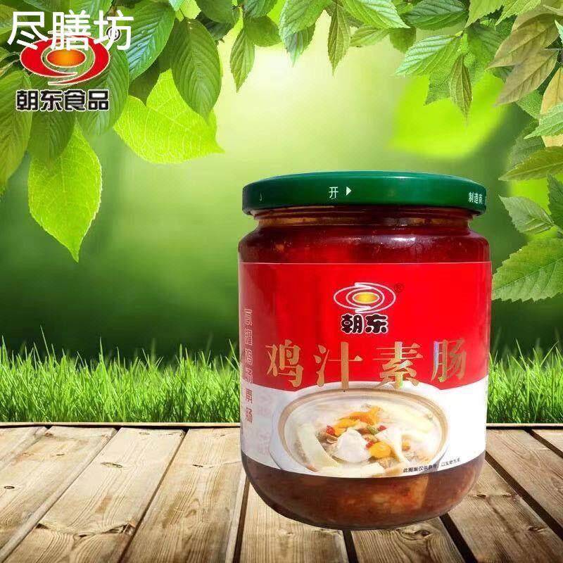 河南新乡朝东鸡汁素肠罐头整箱香辣面筋卷小吃零食素食卫辉特产