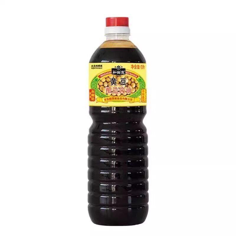 北京和田宽黄豆酱油烹饪酿造炒菜红烧酱油调馅食品调味品非转基豆