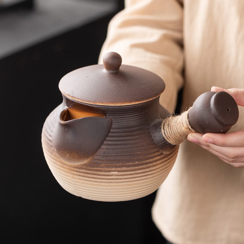 可干烧明火罐罐煮茶壶器陶罐煮奶茶炒茶烤奶烤梨罐围炉煮茶壶套装